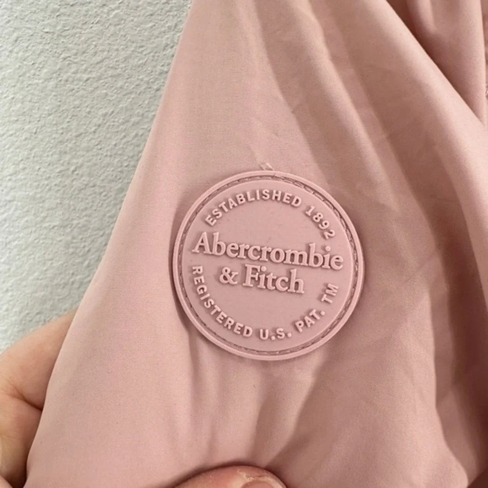 Abercrombie Kids Girls Pink Puffer Coat Belted‎ Hooded Winter Size 14